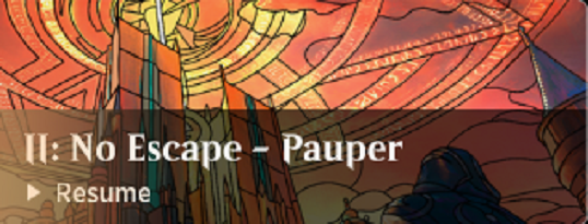 II: No Escape - Pauper